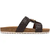 Tamaris Damen Pantoletten, Frauen Clogs, Pantoletten,TOUCHit-Fußbett,Leder,Weiss