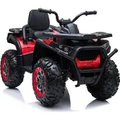 Leantoys Elektrisches Kinderquad XMX607 rot lackierte Spinne