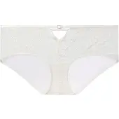 Dorina Panty "Yelena", Damen, Gr. M, Microfaser, weiß (ivory), Microfaser, Obermaterial: 68% Polyamid, 24% Polyester, 8% Elasthan, körpernah, Unterhosen Panty, mit Spitzendetails