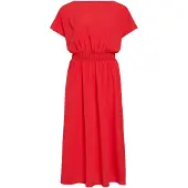Vila Vimathilde Kurzärmeliges Maxikleid