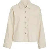 Vila Vimaj Geknöpfte Jeansjacke