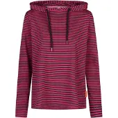 Salzhaut Longsleeve VATTING Navy-Beetroot | Gr.: XL