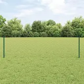 Syfax Sechseckzaun mit Pfosten 10 x 0,5 m PVC-beschichteter Stahl