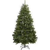 Syfax Künstlicher Weihnachtsbaum Klappbar mit Ständer Grün 300 cm