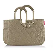 Reisenthel Einkaufskorb loopshopper M Frame Rhombus olive