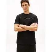 Tommy Hilfiger Tommy Jeans "TJM REGULAR LINEAR LOGO EXT" Rundhals, Regular Fit