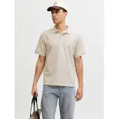 Jack & Jones Poloshirt "JJEAUSTIN POLO SS NOOS" Materialmix, regular fit