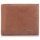 Bag Street Große beige Herrenbrieftasche aus Leder C65