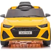 Lean cars Leantoys Elektrischer Gehwagen Audi RS6 BRD-2118 Gelb
