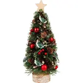 Magic Home Baum MagicHome Weihnachten, auf Sockel, mit Stern, 18x40 cm