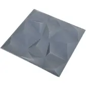 Syfax Wandpaneele 24 stk. 50 x 50 cm Diamant Grau XPS Schaum