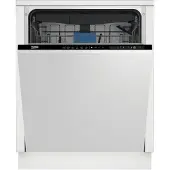 Beko BDIN25530, Voll integriert, Standardgröße (60 cm), Tasten, Berührung, LCD, Zusammenklappbar, Zusammenklappbar