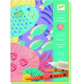 Djeco Handarbeits- und Zeichenset - Unter Wasser