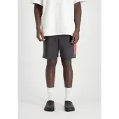 Alpha industries 1100000002199 "Alpha Puff Print Short", Herren, Gr. S, Normalgrößen, grau (vintage grau), Obermaterial: 80% Baumwolle, 20% Polyester, Hosen 1100000002199