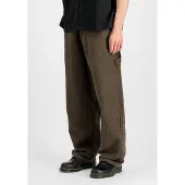 Alpha industries Cargohose "Carpenter Pant", Herren, Gr. 30, Normalgrößen, schwarz (schwarz olive), Obermaterial: 100% Baumwolle, Hosen Cargohose