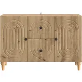 vidaXL TV-Schränk Artisan-Eiche 89 x 34,5 x 60 cm Holzwerkstoff