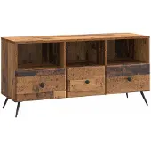 Syfax TV-Schränk Altholz 102 x 34,5 x 50 cm Holzwerkstoff
