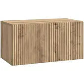 Syfax Wandmontierter TV-Schrank 59,5 x 31 x 30 cm Artisan-Eiche