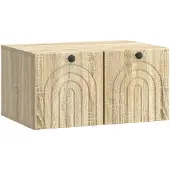 vidaXL Wandmontierter TV-Schrank Sonoma-Eiche 59,5 x 41 x 30 cm