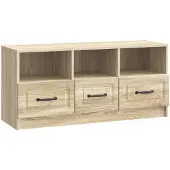 Syfax TV-Schränk Sonoma-Eiche 102 x 34,5 x 47 cm Holzwerkstoff