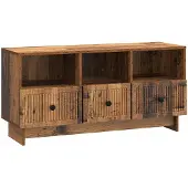 Syfax TV-Schränk Altholz 102 x 34,5 x 50 cm Holzwerkstoff
