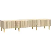 Syfax TV-Schränk Sonoma-Eiche 147 x 34,5 x 30 cm Holzwerkstoff