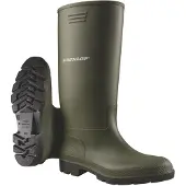 Dunlop Gummistiefel "Pricemastor", Damen, Gr. 35, grün, Obermaterial: 100% PVC PVC., Schuhe Gummistiefel