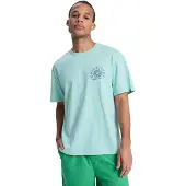Quiksilver - Curve Palm - T-Shirt Gr L blau