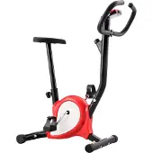 vidaXL Heimtrainer mit Riemenantrieb Rot