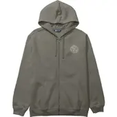 Salty Crew Global Zip Fleece dusty olive (DOL) XXL