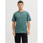 Jack & Jones "JCOFUSION CHEST BRAND TEE SS CREW SN" Materialmix, regular fit