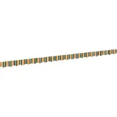 vidaXL Markisenschürzen-Ersatz Grün und Gelb 480 x 20 cm Polyester