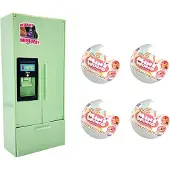Mini World Kühlschrank-set Mit 4 Kapseln