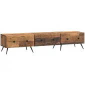 Syfax TV-Schränk Altholz 147 x 34,5 x 30 cm Holzwerkstoff