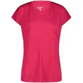 CMP T-Shirt mit weitem Ausschnitt aus Jersey für Damen