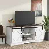 OEM TV-Schrank Holz verstellbar 2 Schiebetüren 150cm