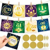OEM Adventskalender mit Ramadan-Thema für Dekoration während der Ramadanfeier im Haus.
