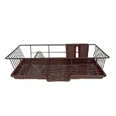 Markenlos Abflussregal mit Trockenablage - 12" x 19" x 5"