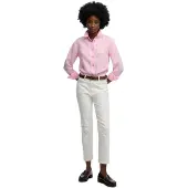 Superdry für Damen. W4010587A Premium Slim Hemd rosa (XS), Lässig, Leinen, Langarm
