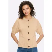 HEINE Strickjacke in sand | Gr.: 46