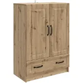 Syfax Sideboard Artisan-Eiche 66 x 34,5 x 92 cm Holzwerkstoff