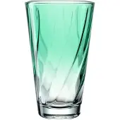 Leonardo Gläser-Set "Trinkglas, TWIST, 300 ml, 4er-Set", grün, H:13cm Ø:8cm, Glas, Trinkgefäße, Gläser-Set, Longdrinkbecher, spülmaschinengeeignet