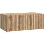 Syfax Wandmontierter TV-Schrank 78,5 x 41 x 30 cm Artisan-Eiche