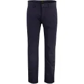 BOSS für Herren. 50559286 Marineblaue konisch zulaufende Chino-Hose (33/34), Lässig, Baumwolle