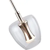Zuma Line ZUMALINE LED-Pendelleuchte 350 lm 3000K Schwarzgold NELSON MD2291-1A-3BGN