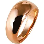 Just Fingerring "langlebig" Gr. 60, rosa (roségoldfarbig), Fingerringe, Damen, 60, Edelstahl, Fingerring