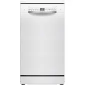 Bosch Serie 2 SPS2HKW55E, Freistehend, Single (45 cm breit), Weiß, Tasten, 1,75 m, 1,65 m