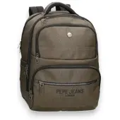 Pepe Jeans für Herren. PM1200014 Berwick Rucksack grün (OSFA), Lässig, Polyester