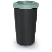 Prosperplast COMPACTA R DROP Abfallbehälter – Volumen: 45 l, Farbe: Hellgrün