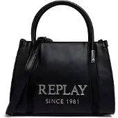 Replay Umhängetasche Handtasche Crossbody Bag Black schwarz